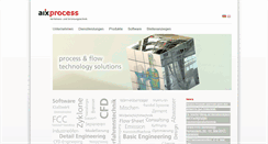 Desktop Screenshot of aixprocess.de